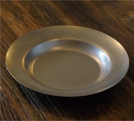 VINTAGE Pasta Plate made of stainless steel